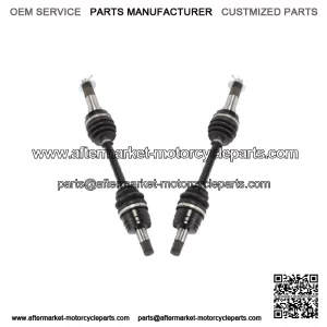 Front CV Axle Shafts Pair 2 for Yamaha YFM400F Kodiak 4x4 YFM450FX Wolverine 4x4 (For: Yamaha)