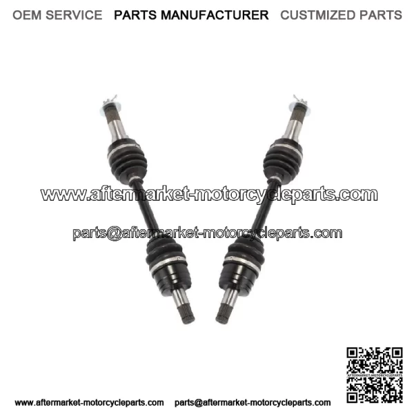 Front CV Axle Shafts Pair 2 for Yamaha YFM400F Kodiak 4x4 YFM450FX Wolverine 4x4 (For: Yamaha)