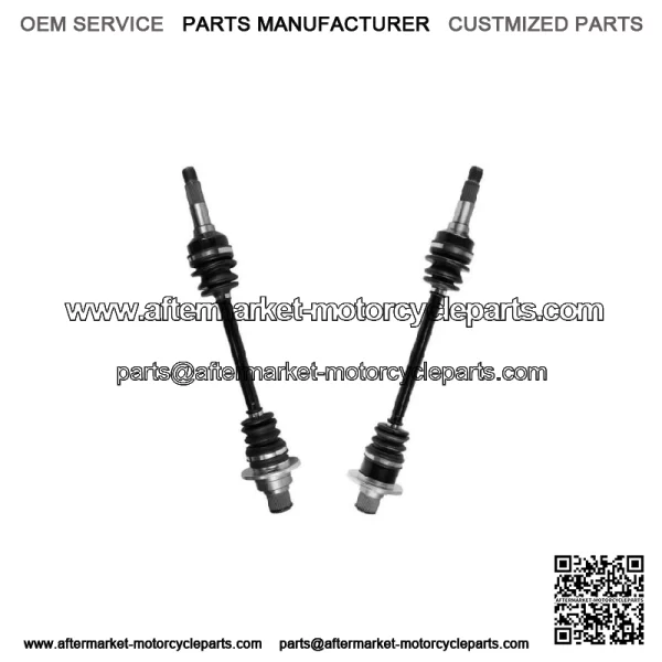 Rear CV Axle Shafts Pair for Yamaha YXR66F Rhino 660 2006-2009 YXR45F Rhino 450 (For: Yamaha)