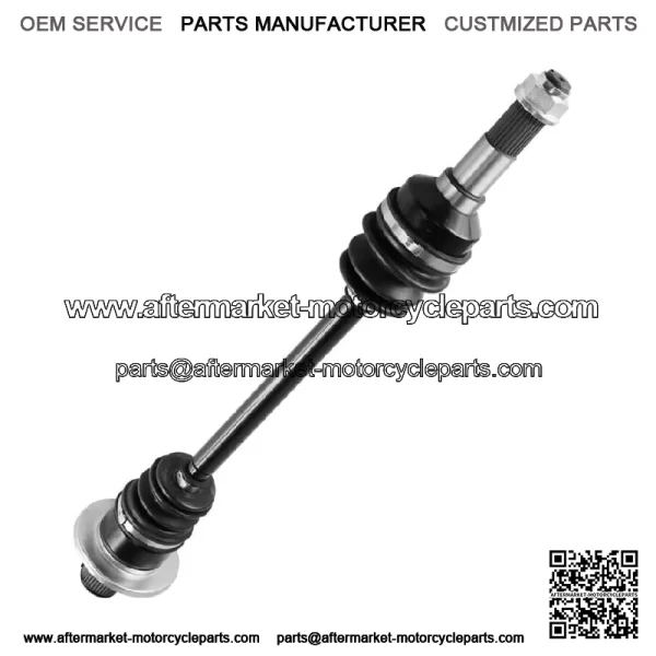 Rear CV Axle Shafts Pair for Yamaha YXR66F Rhino 660 2006-2009 YXR45F Rhino 450 (For: Yamaha) - Image 3