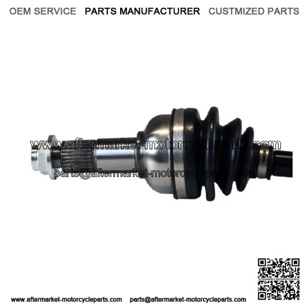 Front CV Axle Shafts Pair 2 for Yamaha YFM700 Grizzly FI 4x4 Auto YFM700K Kodiak (For: Yamaha) - Image 2