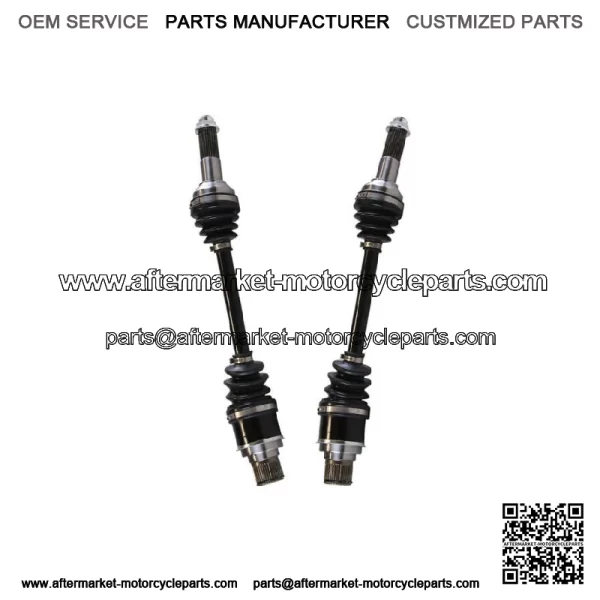 Rear CV Axle Shafts Pair 2 for 2007-2010 2011 Yamaha YFM350 Grizzly IRS 4x4 Auto (For: Yamaha)