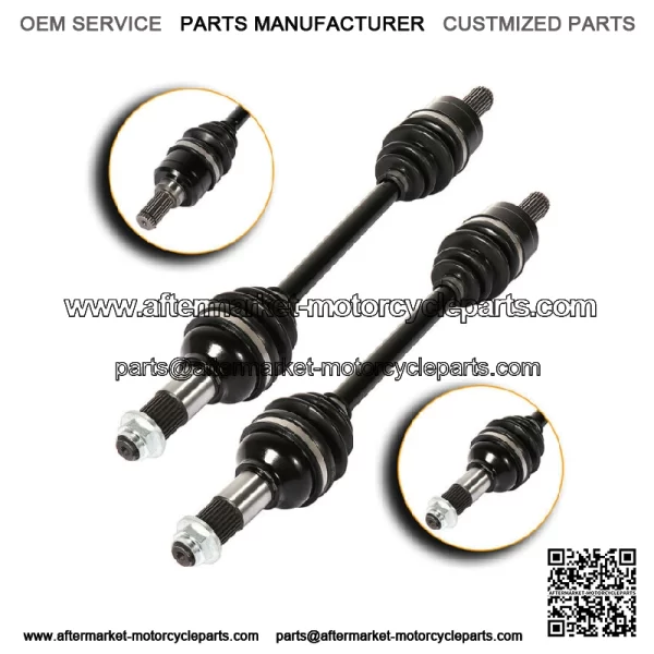 Pair For Yamaha Grizzly 700 2007-2013 Grizzly 550 CV Axle Shaft Rear Left Right (For: Yamaha)