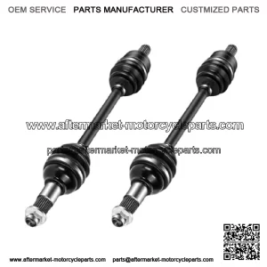 2x Rear For Yamaha Grizzly 700 2007-2013 Grizzly 550 2009-2014 CV Axle Shafts (For: Yamaha)