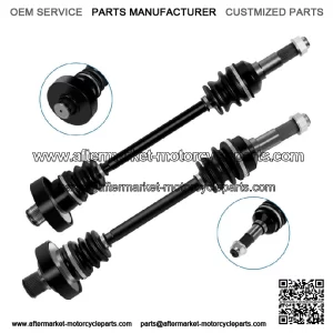Pair Rear Left Right CV Axle Shaft For Yamaha Rhino 660 2004 2005 2006 2007 (For: Yamaha)