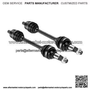 2x High Strength Rear Drive Shaft CV Axle For Yamaha Grizzly 700 550 (For: Yamaha)