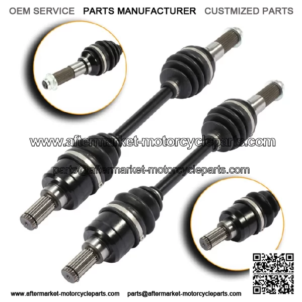 For Yamaha Grizzly 450 2011-2014 4x4 Pair Rear Left Right CV Axle Drive Shaft (For: Yamaha)