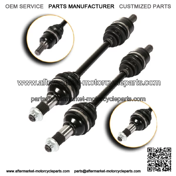 For Yamaha Grizzly 700 2007-2013 Grizzly 550 2009-2014 Pair Rear CV Axle Shafts (For: Yamaha)