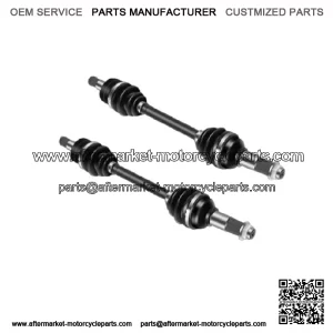 2x Front CV Axle Shafts For Yamaha YFM700 Grizzly FI 4x4 Auto YFM700K Kodiak (For: Yamaha)