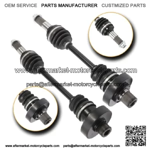 For Yamaha Grizzly YFM660 2003-2008 Rear Right Left CV Axles Shaft 2pcs Pair (For: Yamaha)
