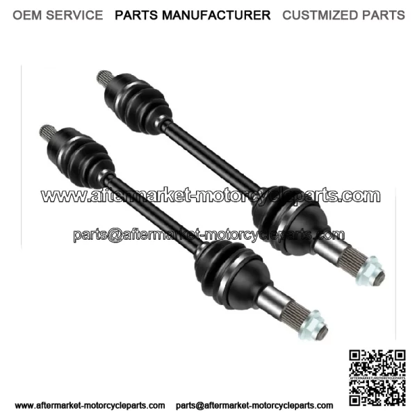 Pair CV Axle Drive Shaft For Yamaha Grizzly 700 2014-2019 Rear Driver Passenger (For: Yamaha)