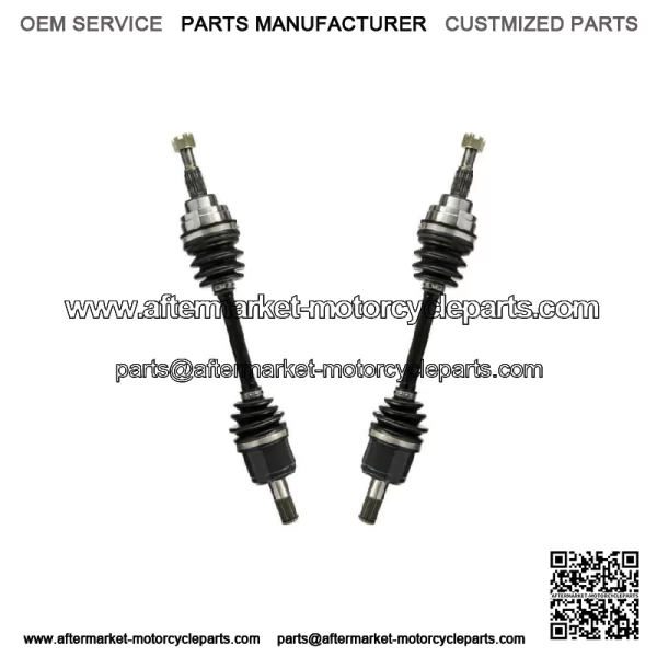 Front CV Axle Shafts Pair 2 for Honda TRX420FPA Rancher AT 4x4 w/ Power Steering (For: Honda)