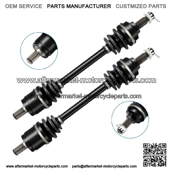 Pair CV Axle Shaft Rear Left Right For Honda Foreman Rubicon 500 2015-2017 4x4 (For: Honda)