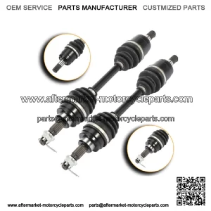CV Axle Shaft X2 Fits Honda Rancher 350 2000 01 02 03 04 2005 Front Left Right (For: Honda)