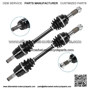 Pair CV Axle Shaft Front Left Right For 2014-2016 Honda Foreman 500 Rubicon 500 (For: Honda)