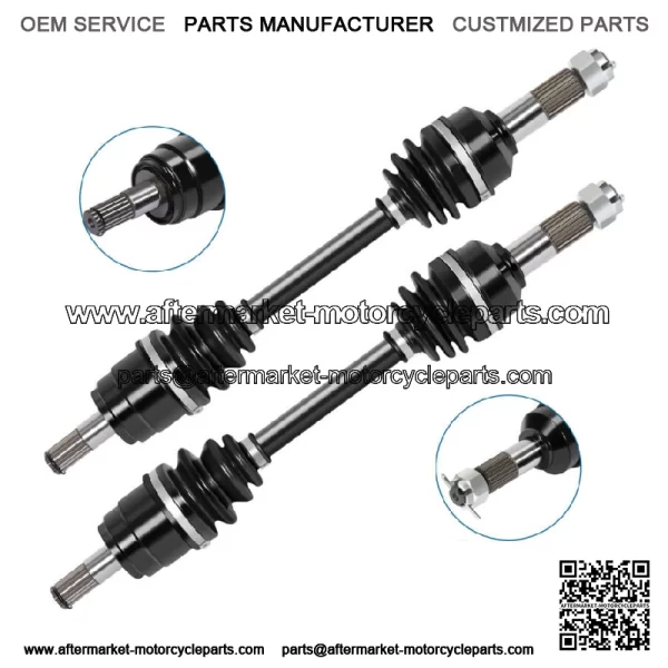 Pair CV Axle Shaft Front Left Right For 2014-2016 Honda Foreman 500 Rubicon 500 (For: Honda)