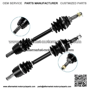Pair Front Left Right CV Axle Shaft For Honda Rincon 680 TRX680FA 4x4 2006-2015 (For: Honda)