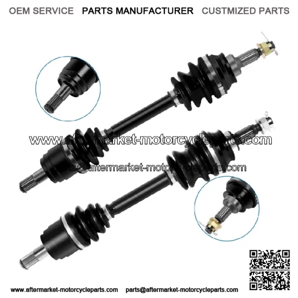 Pair Front Left Right CV Axle Shaft For Honda Rincon 680 TRX680FA 4x4 2006-2015 (For: Honda)