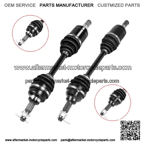 CV Axle Shafts Front Left Right Fits Honda Foreman 450 TRX450 1998 1999 - 2004 (For: Honda)