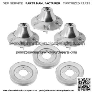 TCA24880 TCA20639 TCA17517 TCU26965 48" Deck Spindle with Pulley For John Deere