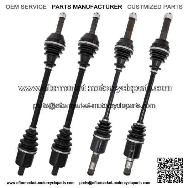 Front & Rear CV Axle for Polaris Ranger 500 700 2204858 2204857 4-PK