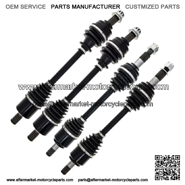 Front Rear CV Axle Kit For Honda Rancher 420 44350-HR6-MF1 42250-HR6-MF1