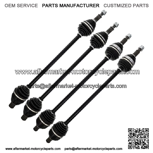 Front Rear CV Axle Kit For Polaris RZR Pro R 4 Sport 1337064 1334561