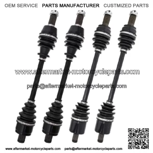 Front & Rear Left Right Axle Kit for Polaris Scrambler Sportsman 850