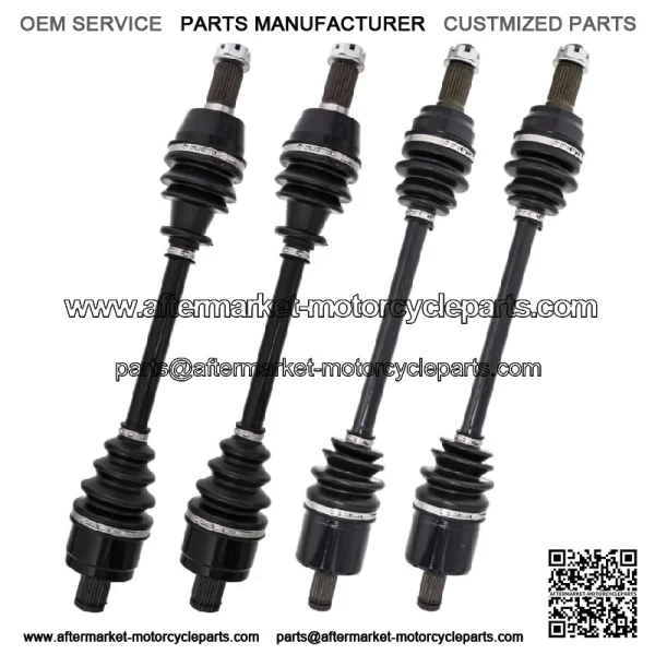 Front & Rear Left Right Axle Kit for Polaris Scrambler Sportsman 850