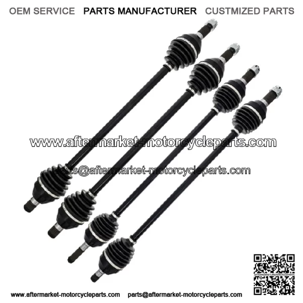 CV Axle Kit For Can-Am Maverick X3 R Turbo 705401830 705502362 Front Rear