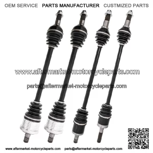 Complete F&R CV Axle Driveshaft Assembly Set for Can-Am Maverick 1000