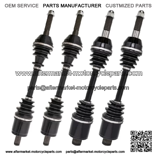 Front & Rear Left Right Axle Kit for Polaris Sportsman 600 700 800