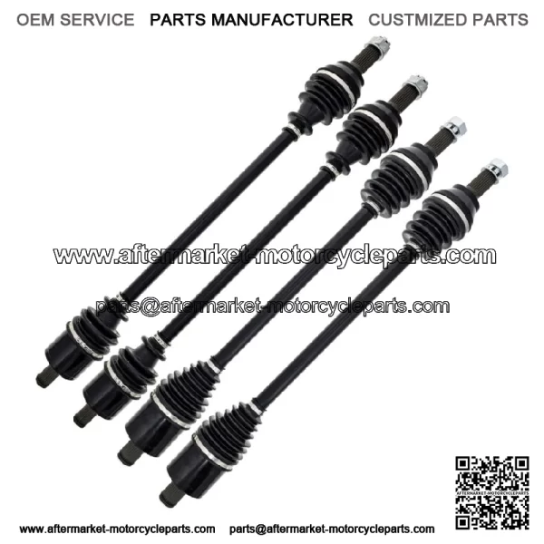 Front Rear CV Axle Kit for Polaris RZR XP 1000 4 Sport 1334491 1334490