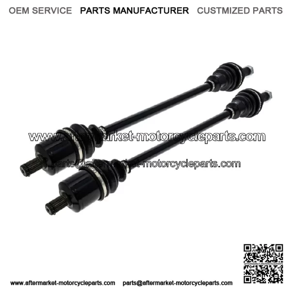 Front Rear CV Axle Kit for Polaris RZR XP 1000 4 Sport 1334491 1334490 - Image 2