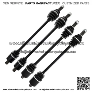 Front Rear CV Axle Kit For Polaris General XP 1000 DLX 1334269 1334268
