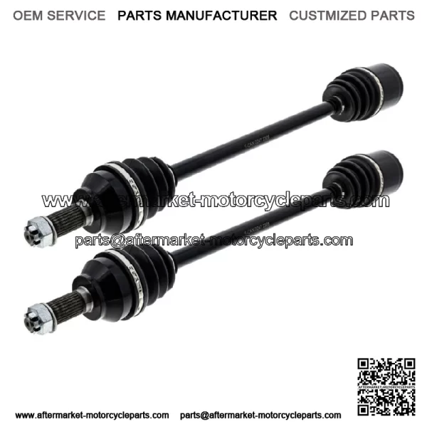 Front Rear CV Axle Kit For Polaris General XP 1000 DLX 1334269 1334268 - Image 3