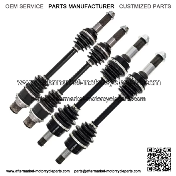CV Axle Kit for Yamaha Grizzly 450 YFM450 4X4 4S1-2530V-00-00 Front Rear