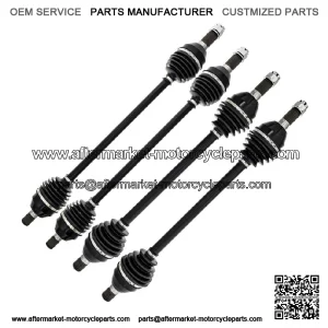 CV Axle Kit for Can-Am Maverick X3 Turbo 705401634 705502154 Front Rear