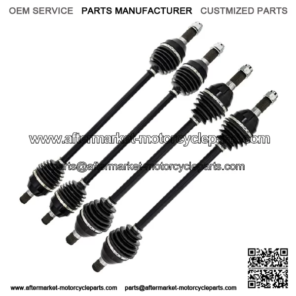 CV Axle Kit for Can-Am Maverick X3 Turbo 705401634 705502154 Front Rear