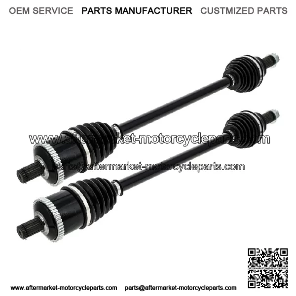 Front Rear CV Axle Kit for Polaris Ranger XP 1000 EPS 1334162 1334161 - Image 2