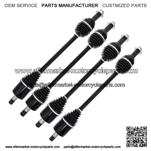Front Rear CV Axle Kit For Honda Pioneer 1000 42250-HL4-A01 42350-HL4-A01