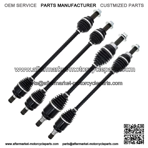 Front Rear CV Axle Kit For Honda Pioneer 700 700-4 44320-HL3-A01