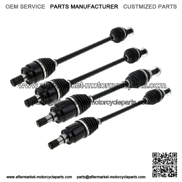 Front Rear CV Axle Kit For Honda Pioneer 700 700-4 44320-HL3-A01 - Image 2