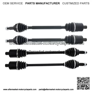 Front Rear CV Axle Drive Shaft Set for Polaris Ranger XD 1500 Crew 1337043