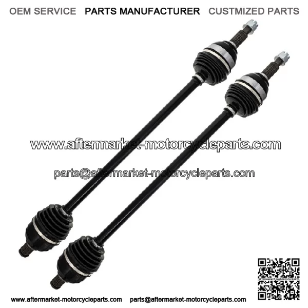 Front CV Axle Half Drive Shaft for Polaris RZR Pro R 4 1337064 UTV 2 Pack