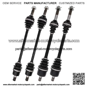 Complete Front & Rear CV Axle Driveshaft Assembly Kit for Kawasaki Teryx 750