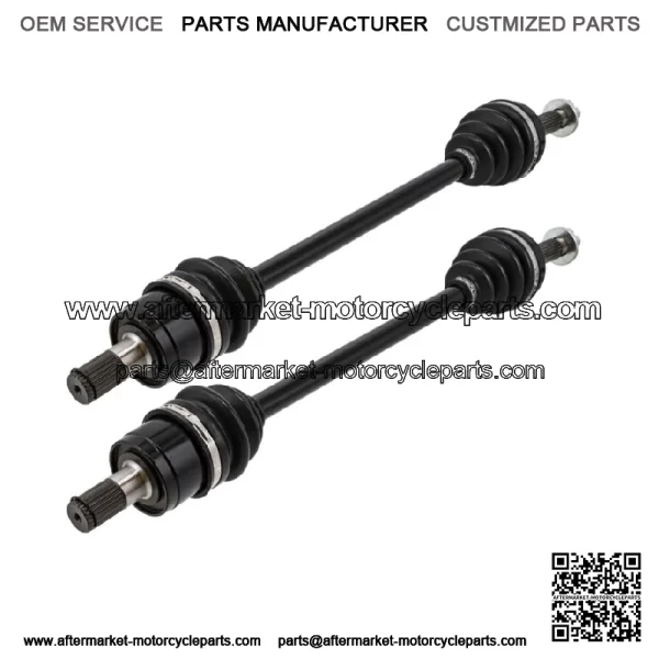 Complete Front & Rear CV Axle Driveshaft Assembly Kit for Kawasaki Teryx 750 - Image 2
