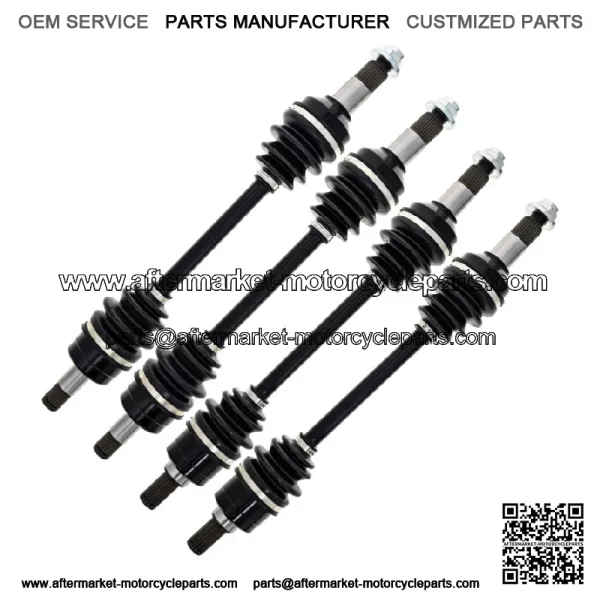 CV Axle Kit for Yamaha Grizzly 700 2UD-2518E-10-00 2UD-2510J Front Rear