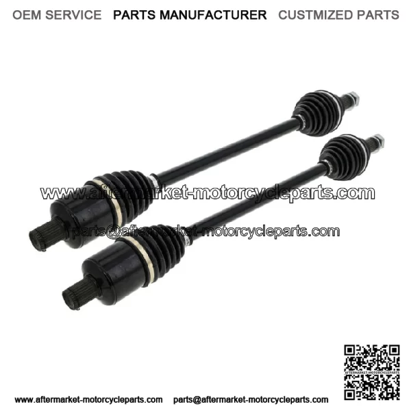 Front Rear CV Axle Kit for Polaris Ranger 1000 Crew XP EPS 1337122 1337121 - Image 2