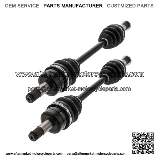 Front CV Axle Drive Shaft for Yamaha Grizzly 700 2BG-2518E-00-00 2 Pack